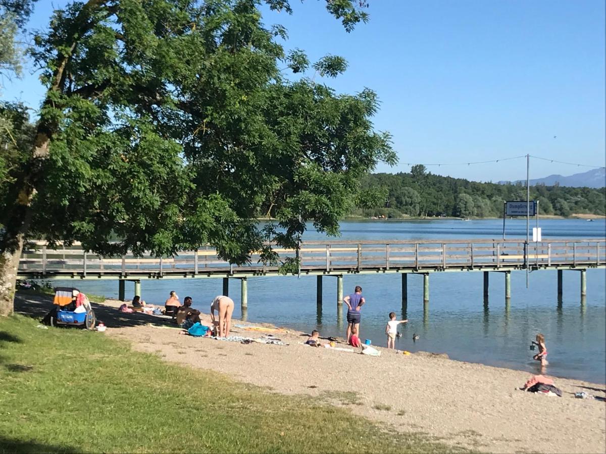 Ferienwohnung Mit Herz Seebruck Am Chiemsee Seeon-Seebruck Esterno foto